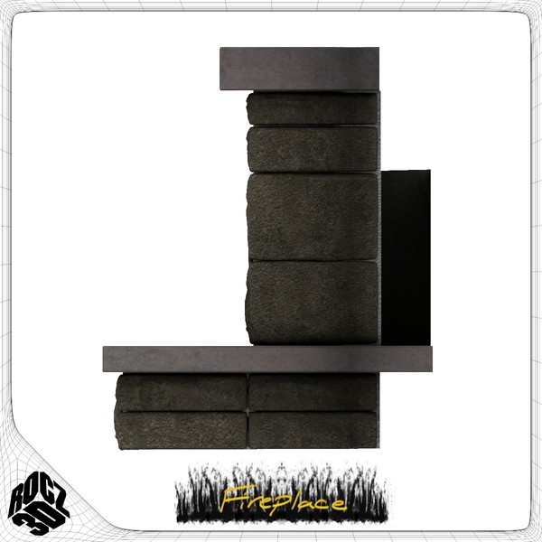 3ds max fireplace - Rocz3D Fireplace by Rocz3D