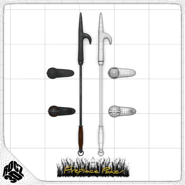 fireplace poker 3ds free - Rocz3D Fireplace Poker by Rocz3D