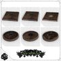 3d model tree planter grate set