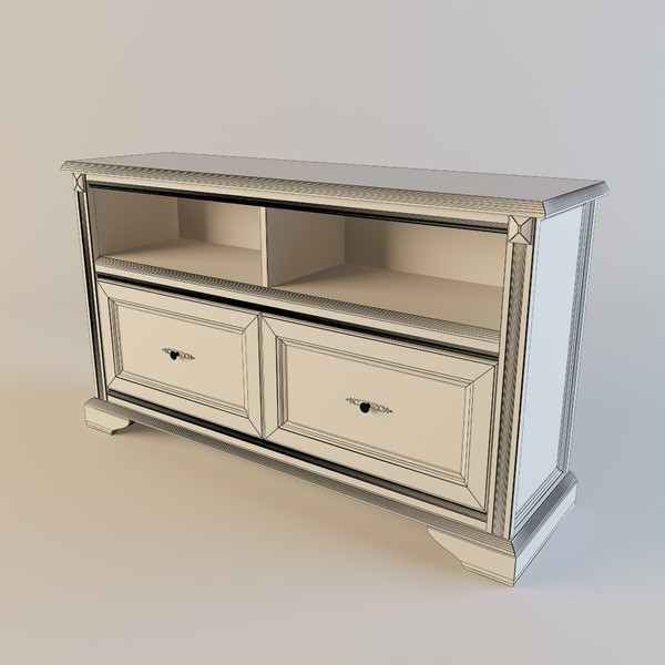 3d model chest drawers - Chest_of_Drawers(01)... by kotiss