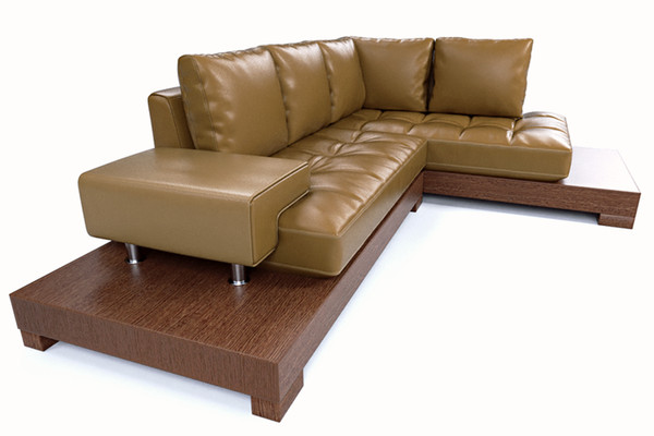 corner sofa 3d model - Corner sofa (tr228) by btbt