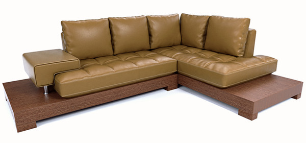 corner sofa 3d model - Corner sofa (tr228) by btbt