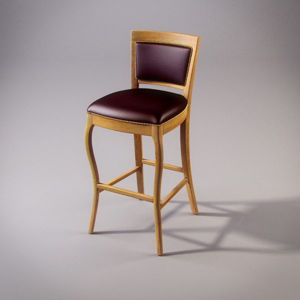 custom bar stool 02 3d model - Custom bar stool 02 by RTEwork