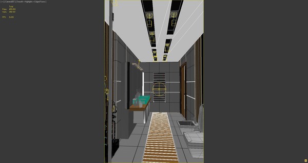 bathroom scene max - BATHROOM contemporary... by solarseas