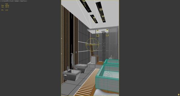 bathroom scene max - BATHROOM contemporary... by solarseas