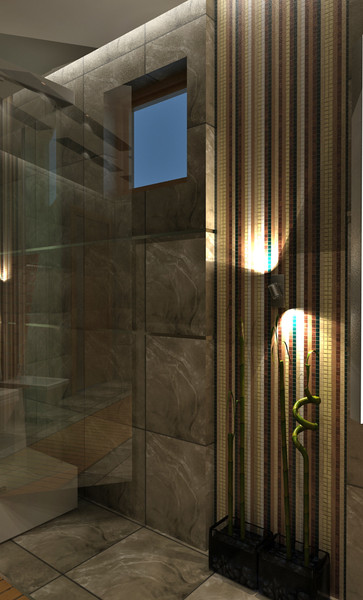 bathroom scene max - BATHROOM contemporary... by solarseas