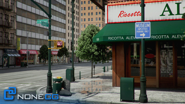 3d new york city 4 - NYC - 4 Blocks - 37 Buildings... by NONECG