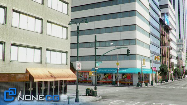 3d new york city 4 - NYC - 4 Blocks - 37 Buildings... by NONECG
