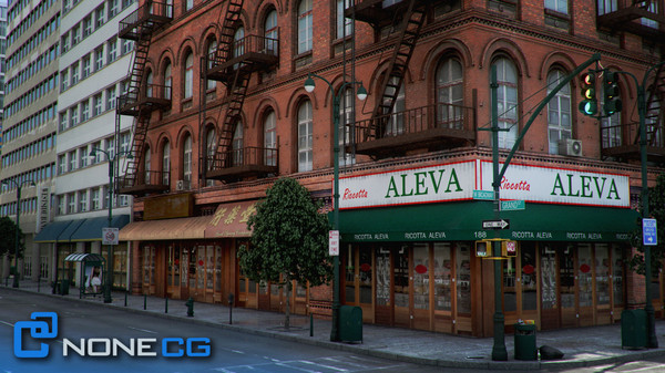 3d new york city 4 - NYC - 4 Blocks - 37 Buildings... by NONECG