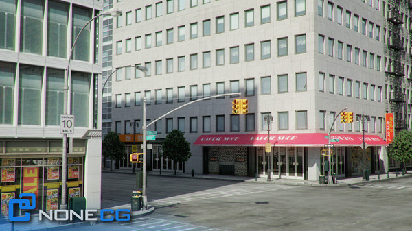 3d new york city 4 - NYC - 4 Blocks - 37 Buildings... by NONECG