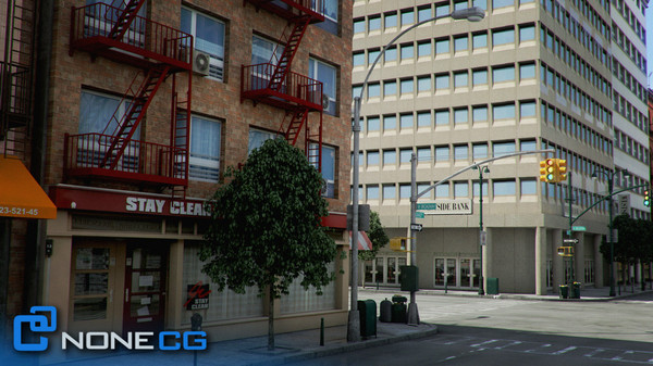 3d new york city 4 - NYC - 4 Blocks - 37 Buildings... by NONECG