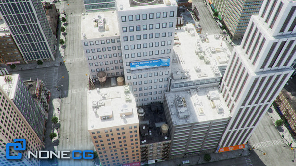 3d new york city 4 - NYC - 4 Blocks - 37 Buildings... by NONECG