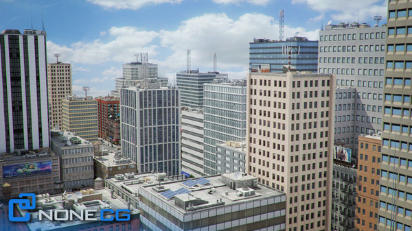 3d new york city 4 - NYC - 4 Blocks - 37 Buildings... by NONECG