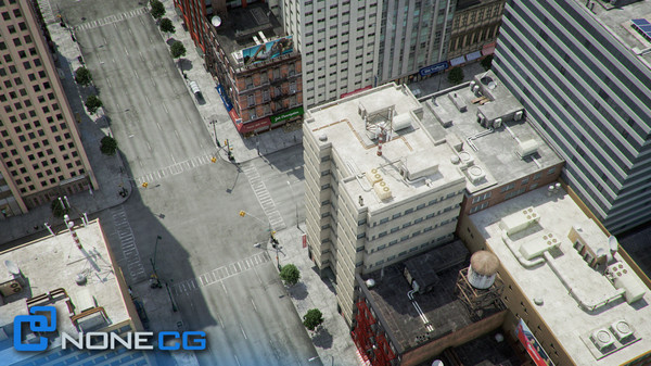 3d new york 8 blocks model - NYC - 8 Blocks - 68 Buildings... by NONECG