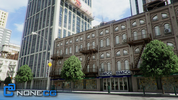 3d new york 8 blocks model - NYC - 8 Blocks - 68 Buildings... by NONECG