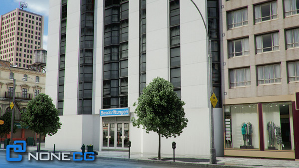 3d new york 8 blocks model - NYC - 8 Blocks - 68 Buildings... by NONECG