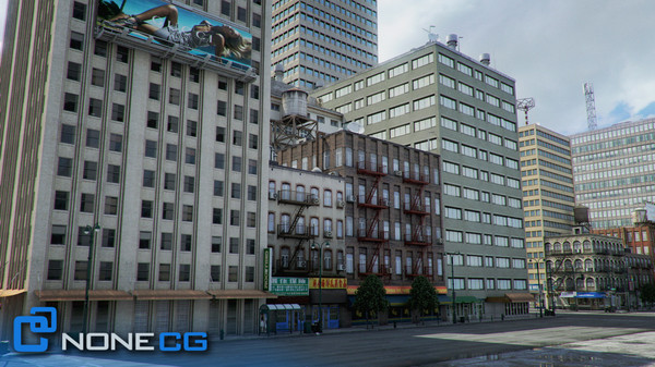 3d new york 8 blocks model - NYC - 8 Blocks - 68 Buildings... by NONECG