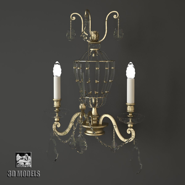 3d sconce banci model - Sconce banci... by kupfer