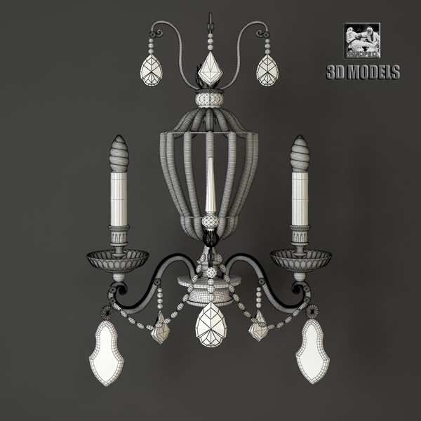 3d sconce banci model - Sconce banci... by kupfer