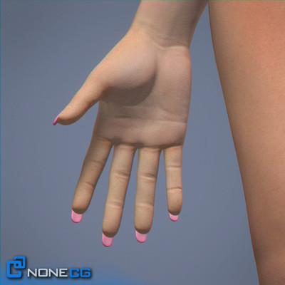 3d realistic female model - Adult Female Angie... by NONECG