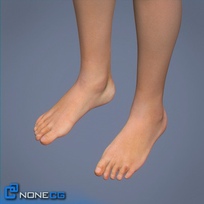 3d realistic female model - Adult Female Angie... by NONECG