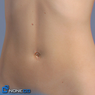 3d realistic female model - Adult Female Angie... by NONECG