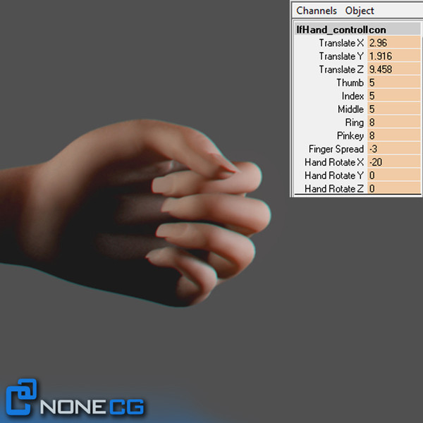 realistic female 3d model - Anatomy Woman Jessy Rigged by NONECG