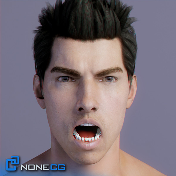 maya realistic male - Adult Male Tom... by NONECG