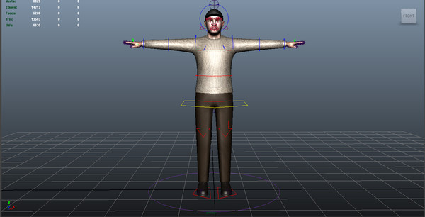 3d model of casual male 03 - Casual Male 03... by ignisfatuus