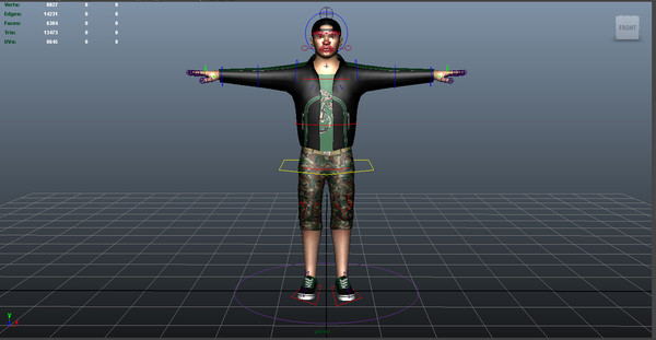 casual male 01 3d model - Casual Male 01... by ignisfatuus