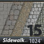 Sidewalk Textures 1024x1024 vol.1