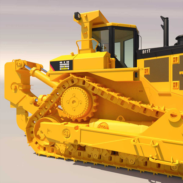 bulldozer dozer 3d model - Bulldozer 2012... by ArqArt3D