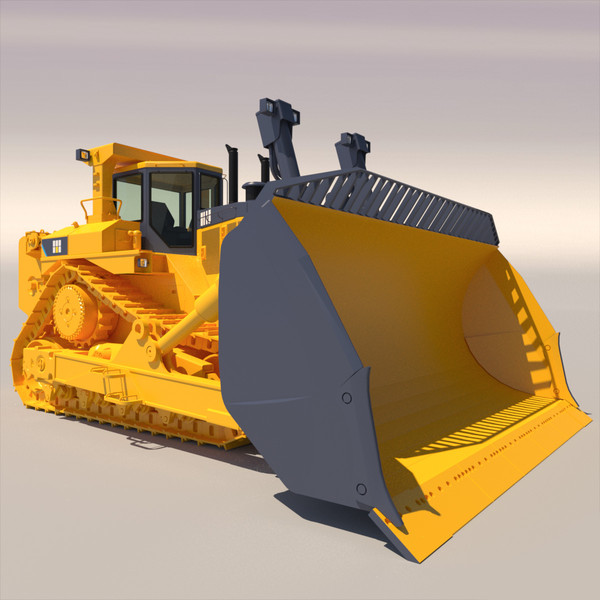 bulldozer dozer 3d model - Bulldozer 2012... by ArqArt3D