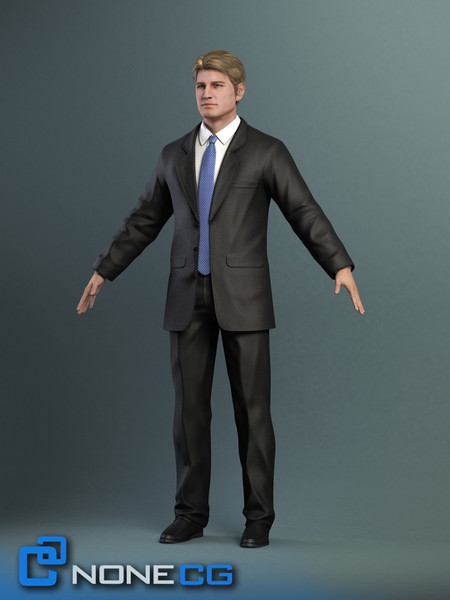 3d realistic male female rigged model - Rigged Male and Female Pack by NONECG