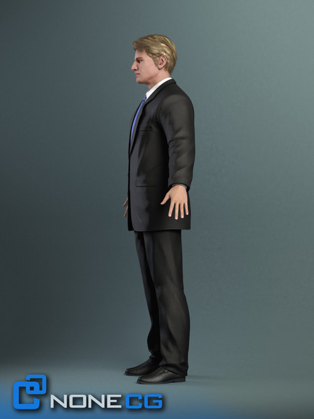 3d realistic male female rigged model - Rigged Male and Female Pack by NONECG