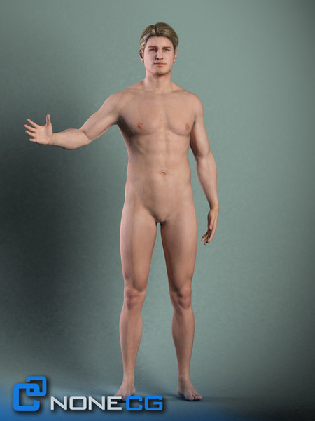 3d realistic male female rigged model - Rigged Male and Female Pack by NONECG