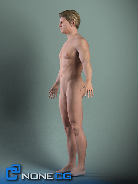 3d realistic male female rigged model - Rigged Male and Female Pack by NONECG