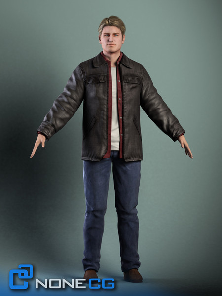 3d realistic male female rigged model - Rigged Male and Female Pack by NONECG