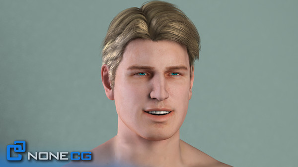 3d realistic male female rigged model - Rigged Male and Female Pack by NONECG