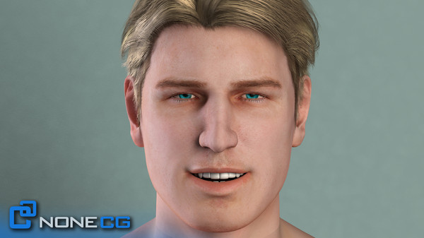 3d realistic male female rigged model - Rigged Male and Female Pack by NONECG