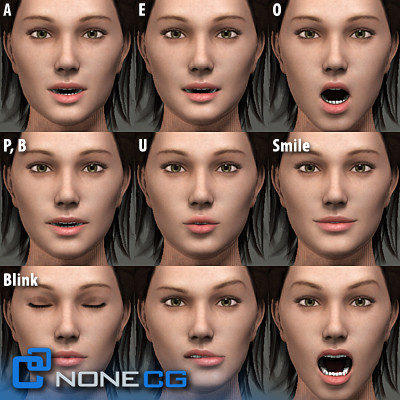 3d realistic male female rigged model - Rigged Male and Female Pack by NONECG