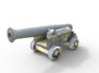 3dsmax garrison cannon 1700s