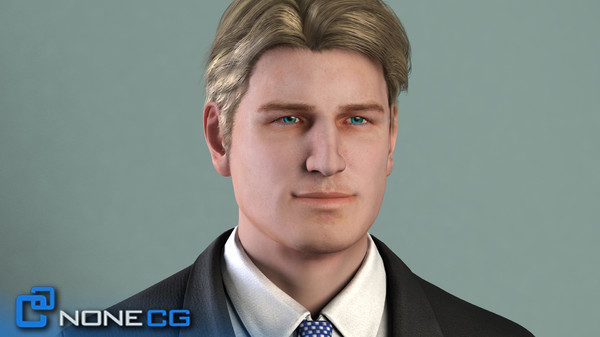 realistic males female rigged 3d model - Pack - Adult Males and Female Rigged... by NONECG