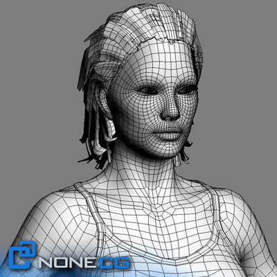 realistic males female rigged 3d model - Pack - Adult Males and Female Rigged... by NONECG
