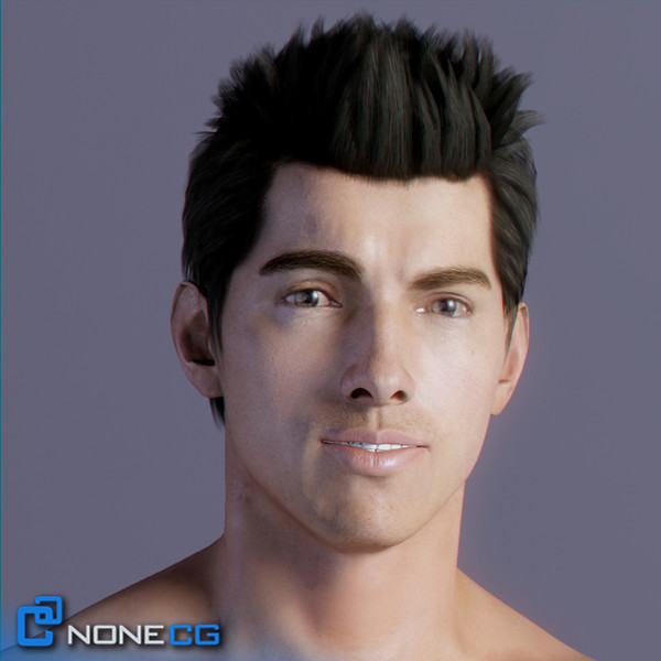 realistic males female rigged 3d model - Pack - Adult Males and Female Rigged... by NONECG