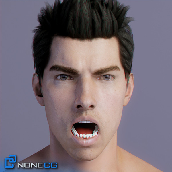 realistic males female rigged 3d model - Pack - Adult Males and Female Rigged... by NONECG