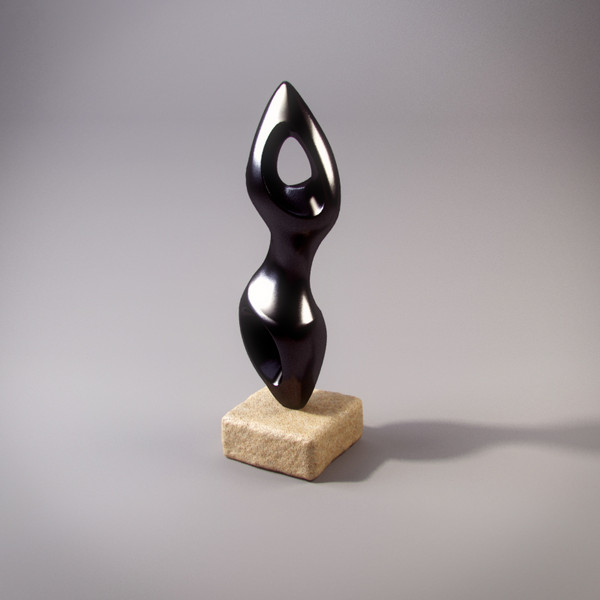 3d decorative statue model - Decorative statue by RTEwork