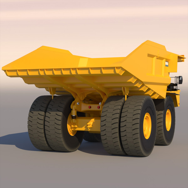 3d model mining rigid dumptruck - Mining Rigid DumpTruck 2012... by ArqArt3D