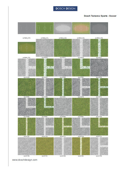 DOSCH Textures - Sports - Soccer