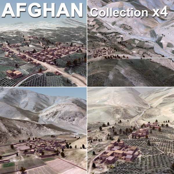 afghan urban 3d 3ds - Afghanistan Urban Collection... by ES3DStudios